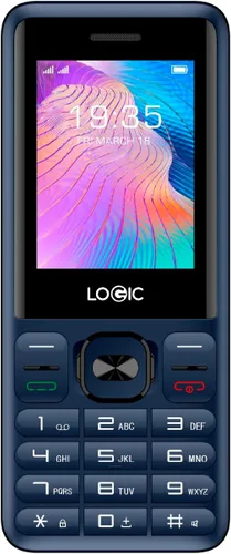 Vista 6 de Logic B10L Bar Teléfono 4G Volte GSM (Compatible con Tmobile & Global) 4G 2.4 "Cámara Dual Nano Sim FM Bluetooth Senior Antorchlight Key (negro)
