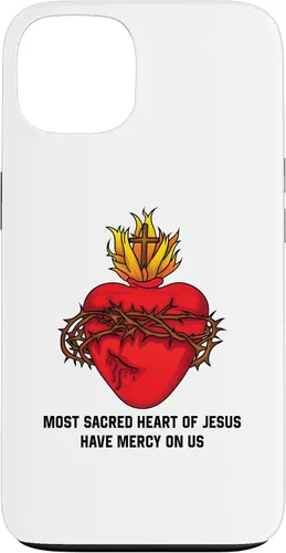 Vista 7 de iPhone 16 Most Sacred Heart of Jesus Design Case