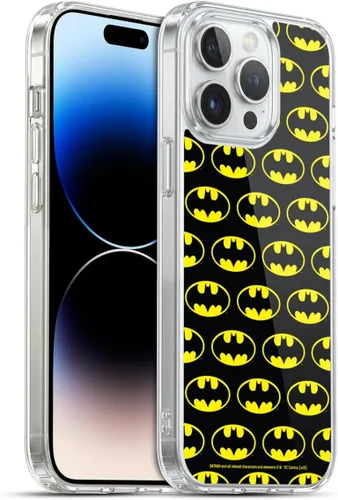 Vista 437 de Head Case Designs Funda de gel con licencia oficial de Batman DC Comics Bat Signal Logos [protección de grado militar] compatible con Apple iPhone 7