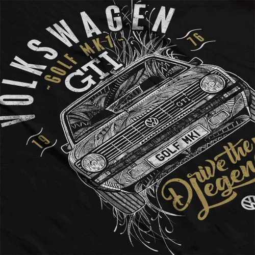 Vista 5 de Volkswagen Golf GTI Drive The Legend - Camiseta para hombre