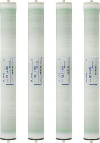 Vista 7 de Max Water XLP-4040 ósmosis inversa 4" x 40" membrana del RO, 2300 GPD XLP 4040 para la purificación del agua Desalinización comercial, agricultura