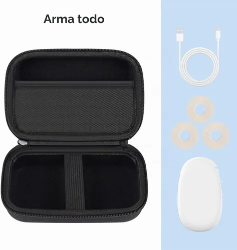 Vista 3 de SUPVAN Funda protectora de nailon para etiquetadora y cintas E10, resistente al agua, a prueba de golpes, resistente a los arañazos, para disco duro