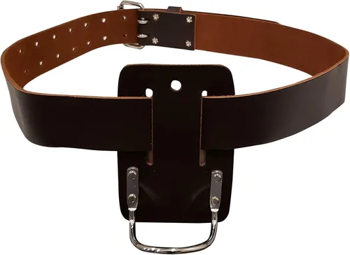 Vista 3 de LAUTUS Soporte de martillo de acero resistente de cuero de alta calidad Funda para hacha Organizador de herramientas Funda Estuche