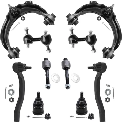 Vista 587 de Detroit Axle - Kit de suspensión frontal de 10 piezas para Dodge Avenger 2008-2014, Chrysler Sebring 2007-2010, 2 brazos de control inferiores, 2