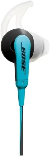 Vista 5 de Bose audífonos intrauriculares deportivos SoundSport Con micrófono para iOS Azul