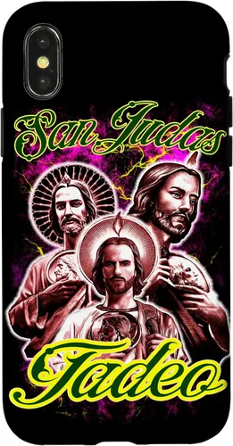 Vista 5 de San Judas Tadeo Santo patrón de las causas Jude El Apóstol - Carcasa para iPhone 17