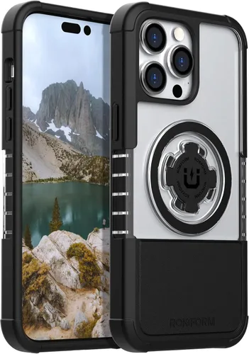 Vista 14 de Rokform - Funda para iPhone 14, Serie Rígida, Magnética Dual, Cubierta para iPhone con RokLock de Bloqueo Giratório, Equipo Protector para Apple