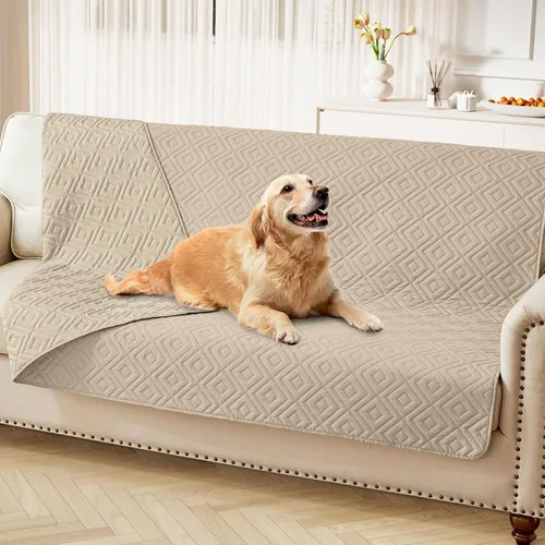 Vista 113 de hyha Manta impermeable para perros, funda suave para cama de perro, mantas para mascotas, funda impermeable para sofá y sillón para perros lavable