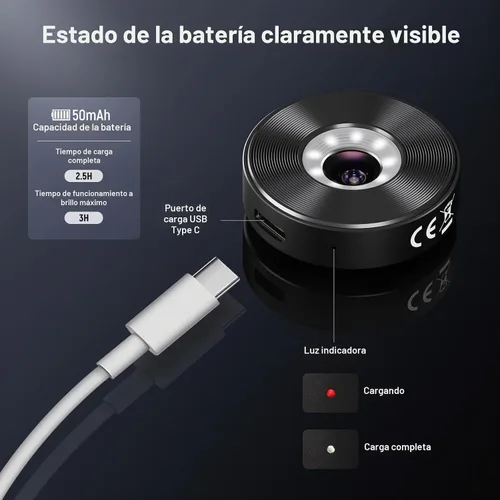 Vista 6 de NEEWER Lente gran angular HD de 18mm 100° para placa posterior de lente con rosca de 17mm, aumento de 0.5X Compatible con SmallRig NEEWER iPhone