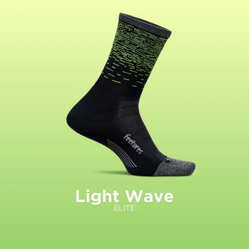 Vista 20 de Feetures Elite Ultra Light Cushion Mini Crew Sock - Calcetines deportivos con compresión dirigida