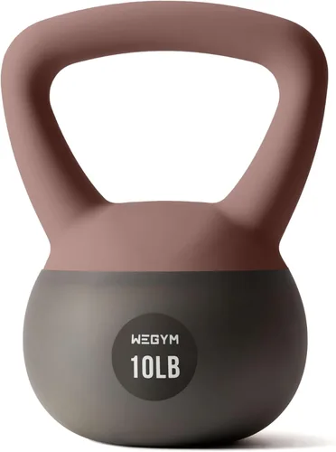 Vista 21 de WeGym Mancuernas suaves con base resistente a impactos acolchada y mango antideslizante de agarre ancho para entrenamientos en casa, levantamiento