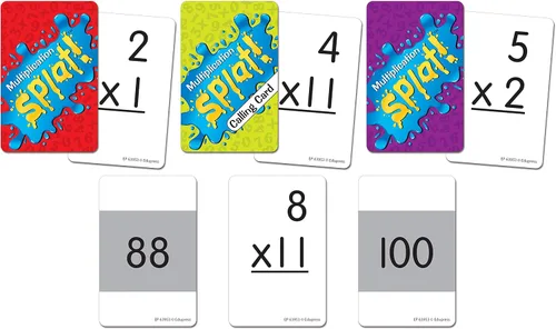 Vista 2 de Recursos creados por profesores Edupress EP63953 Juego Math Splat: Multiplicación