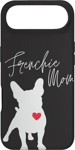Vista 27 de Frenchie Mom French Bulldog Black Case for iPhone 17