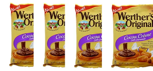 Vista 6 de Werther's Original - Golosinas duras rellenas de manzana caramelizada, 5.5 oz, paquete de 2