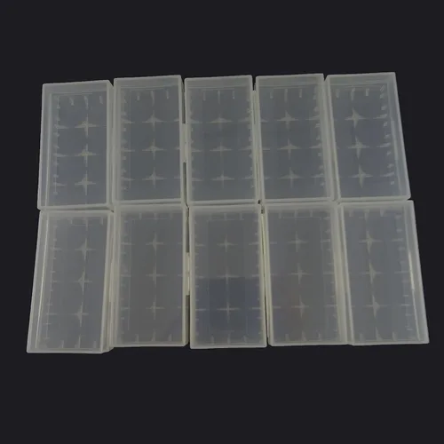 Vista 2 de Gocomcom Honbay - Juego de 10 cajas de almacenamiento para batería 18650 o CR123A
