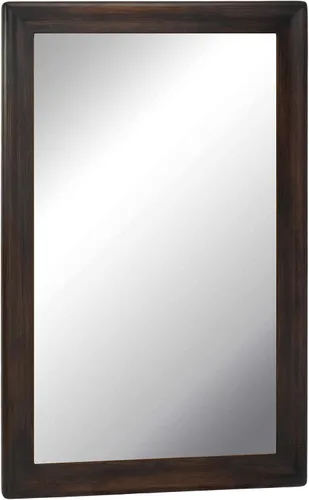 Vista 12 de CULER Espejo de pared de madera blanca para baño, espejos colgantes rectangulares de 20 x 16 pulgadas con marco de madera para sala de estar Blanco
