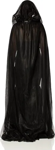 Vista 3 de Rubies Costume Co Capa negra con capucha para mujer Negro