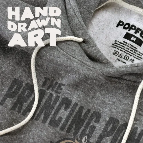 Vista 2 de Popfunk Lord of The Rings Location Collection - Sudadera con capucha de triple mezcla ultra suave