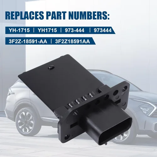 Vista 3 de Reemplazo de resistencia del motor del ventilador HVAC para Ford Expedition, Escape, F150, F250, F350 Super Duty, Mustang, Lincoln Mark LT, Mercury
