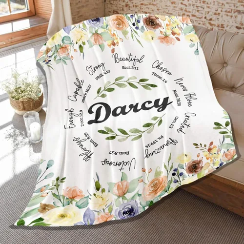 Vista 25 de Mantas de versículo bíblico de franela de felpa suave para niños, manta ligera para aire acondicionado para niños, decoración de sofá, habitación