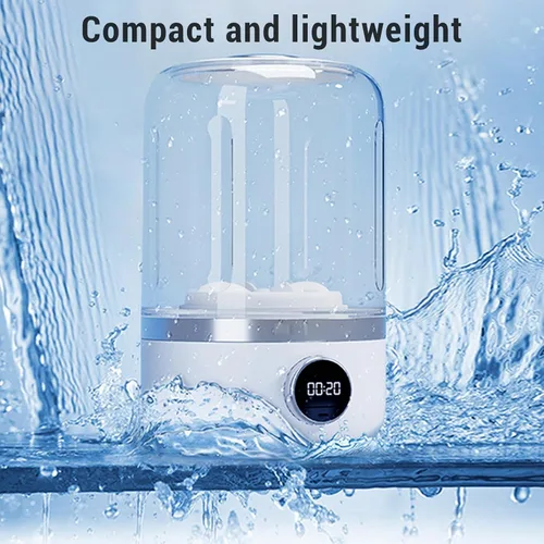Vista 3 de Portable Cordless Washing Machine, Rechargeable Mini Washer for Baby Clothes, Socks & Small Garments, Ideal for Apartments & Camping, Compact &