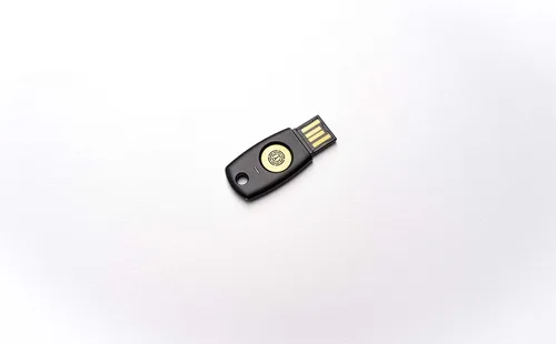 Vista 3 de Llave de seguridad FIDO2 U2F Autenticación de dos factores (2FA) Clave USB PIN+Touch (no biométrico) USB-A Tipo Trustkey T110