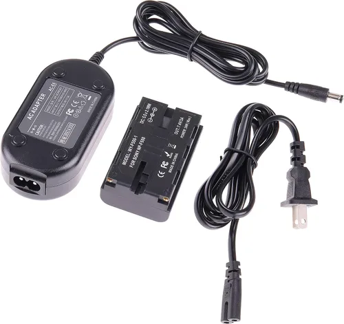 Vista 9 de Foto4easy - Adaptador de corriente alterna con batería ficticia NP-F, upler de CC para Sony NP-F970 NP-F960 NP-F770 NP-F750 NP-F550 para alimentar