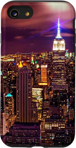 Vista 18 de Funda para iPhone 16 New York City Skyline NYC