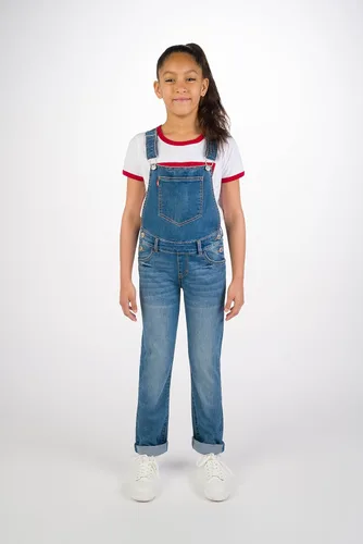 Vista 3 de Levi's Girls Denim Overalls