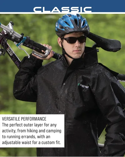 Vista 6 de FROGG TOGGS Chaqueta impermeable y transpirable clásica para hombre