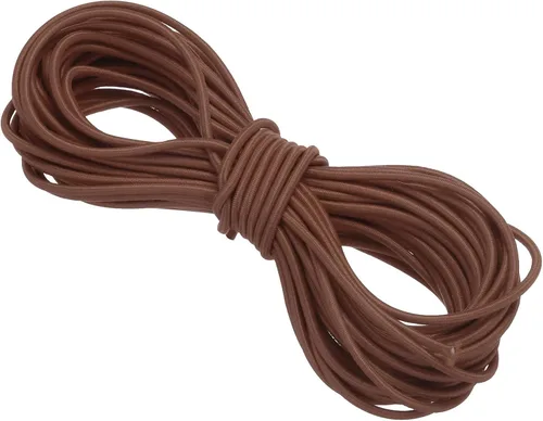 Vista 68 de PATIKIL Cuerda elástica elástica de 109 yardas (328.1 ft), cuerda elástica pesada de 0.059 in, albaricoque para manualidades, correas de gancho
