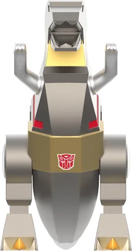 Vista 7 de Super7 Transformers Arcee (rosa y naranja) - Figura de acción de Transformers de 3.75 pulgadas con accesorio, coleccionables clásicos de dibujos