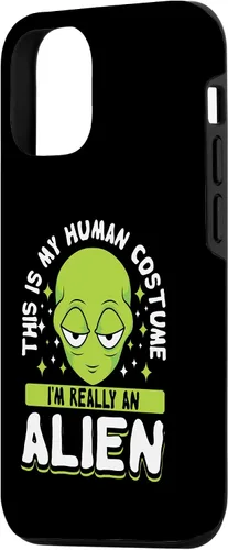 Vista 2 de Funda para disfraz de alienígena para iPhone 15