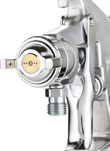 Vista 2 de STARY Pistola de pintura de pulverización de aire de alimentación a presión, pulverizadores de pintura sin taza para el hogar o el automóvil