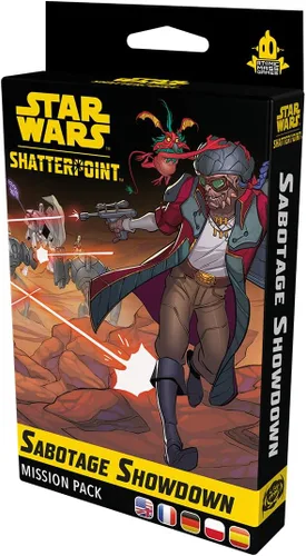 Vista 3 de Star Wars Shatterpoint Sabotage Showdown MISSION PACK – Juego de miniaturas de mesa, juego de estrategia para niños y adultos, a partir de 14 años