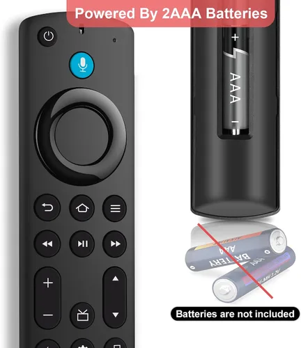 Vista 8 de Control remoto de repuesto para Amazon Smart TV Fire Stick, cubo de control remoto para Firestick (4K/4K Max/Stick Lite/TV Cube/HD), Fire Smart TV