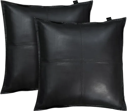 Vista 35 de Funda de almohada de piel de cordero – Funda de cojín decorativa para sofá – Fundas para sala de estar y dormitorio, 22 x 22 pulgadas – Paquete de 2
