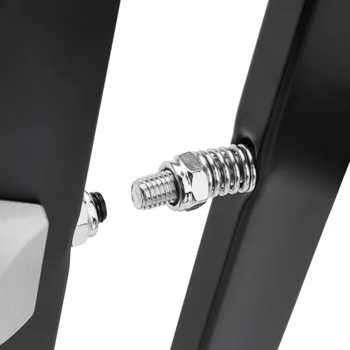 Vista 3 de Amazon Basics Soporte resistente para teclado y piano, ajustable de alta resistencia, diseño en forma de X adaptable a la altura, negro