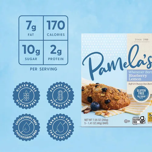 Vista 3 de Pamela's Products Whenever Bars- Barras libres de gluten