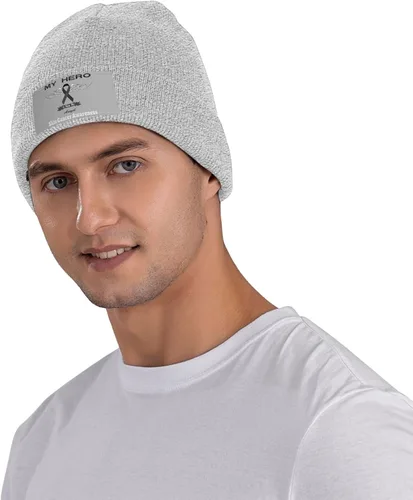 Vista 5 de Beanie Hat Unisex Stretchy Hat Soft Warmth Knit Hat Cap for Men & Women