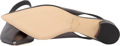 Vista 2 de Paul Smith Zapato Ps Mujer Enid Black Nickel Pump, Negro níquel