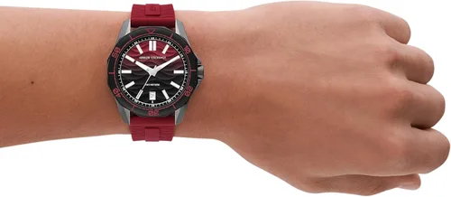 Vista 4 de AX Armani Exchange Dive-Inspired Sports Watch for Men with Stainless Steel or Silicone Band