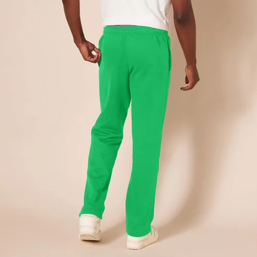 Vista 3 de Tienda Essentials - Pantalón deportivo de vellón para hombre con parte inferior abierta (disponible en tallas para hombres altos y grandes)
