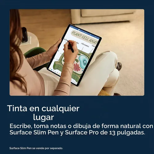 Vista 8 de Microsoft Surface Pro (2026), portátil 2 en 1 de rendimiento premium de 13 pulgadas, procesador Snapdragon X2 Plus, pantalla táctil, 16 GB de RAM