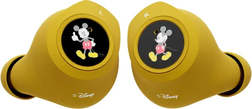 Vista 2 de Auriculares Bluetooth Disney Mickey Mouse con estuche de carga - Auriculares inalámbricos Bluetooth con micrófono incorporado y 30 horas