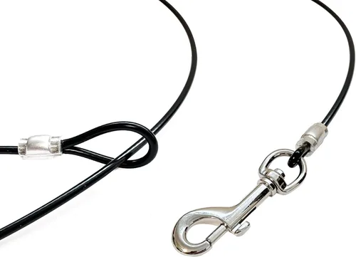 Vista 2 de Corbata de entrenamiento - Correa corta para perros y cachorros de dentición (4 pies)