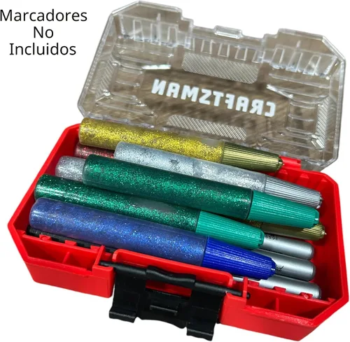 Vista 6 de Craftsman Nano Small Versastack - Cajas de almacenamiento de plástico apilables (4 unidades)