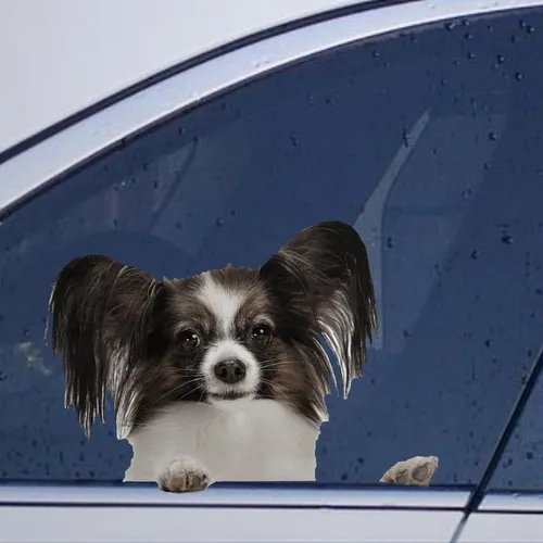 Vista 20 de Calcomanías de perro caniche, divertidas calcomanías de vinilo troqueladas para automóvil, laptop, parachoques Estilo-37