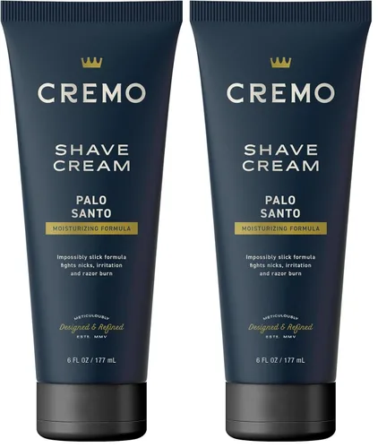 Vista 8 de Cremo Crema de afeitar, crema de afeitado refrescante de grado barbero, crema de afeitar increíblemente superior ultra-deslizante para hombres