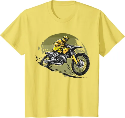 Vista 55 de Camiseta de motocross Supermotard Enduro, Negro, S